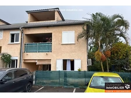 t2 tampon rdc avec varangue et jardin en l