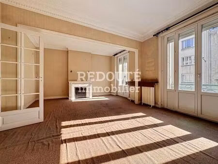 appartement bourgeois à rénover – hyper centre reims – ascenseur – cachet exceptionnel