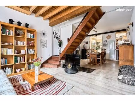 maison 119m² - jardin - lompret mairie