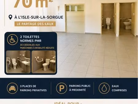 local commercial + appartement