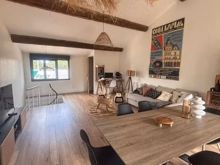 maison de village meublée 80 m² avec jardin – disponible dès septembre