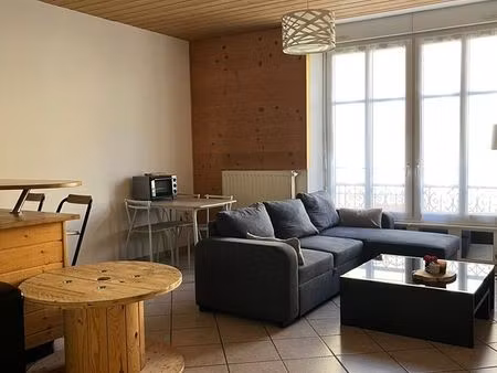 appartement meublé 57 m² centre-ville morteau