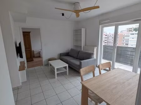 strasbourg avenue de colmar bel appartement f3 meublé avec terrasse – 56 m² – 5e étage