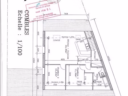 appartement 3 pièces 69m² 77400 thorigny/ma