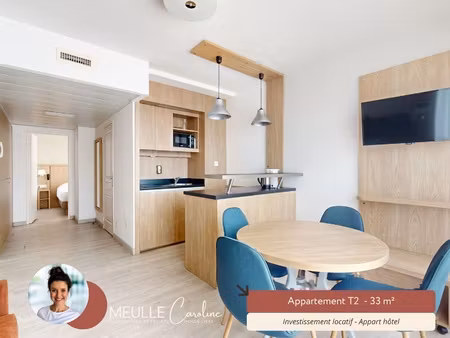 appartement 2 pièces - 33 m²