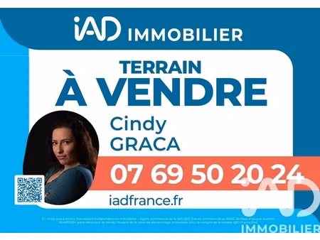 vente terrain à bâtir 573 m²