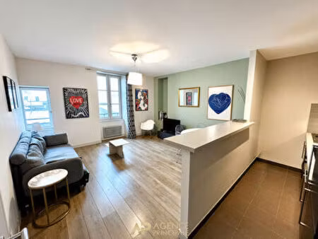 appartement - type 2 - la rochelle hyper centre - secteur marché central