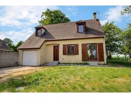 maison individuelle avec garage et jardin arboré