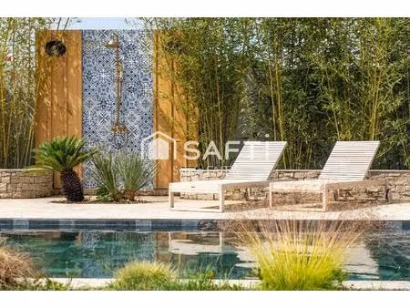 proximite centre ville - maison principale 8 pièces - t3 indépendant - piscine - double ga