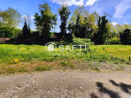 terrain à bâtir entièrement viabilisé de 480 m²