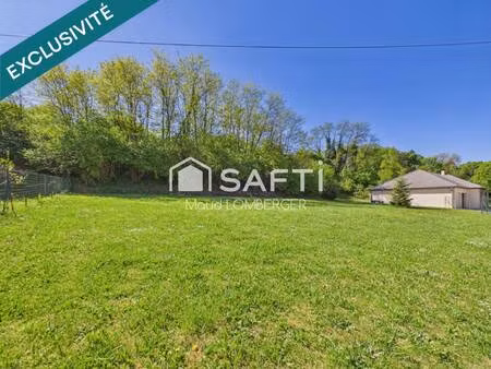 terrain constructible viabilisé à vendre
