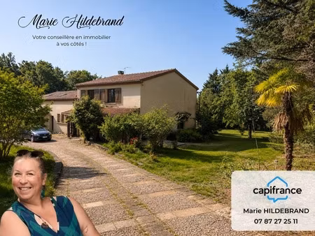 maison de caractère – 290 m²  8 chambres  jardin 7500 m²  vue imprenable