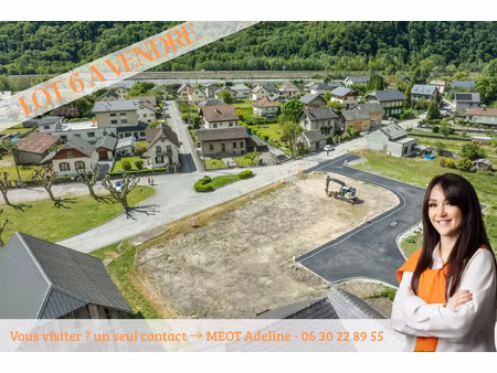 achat terrain 378m² epierre 73220