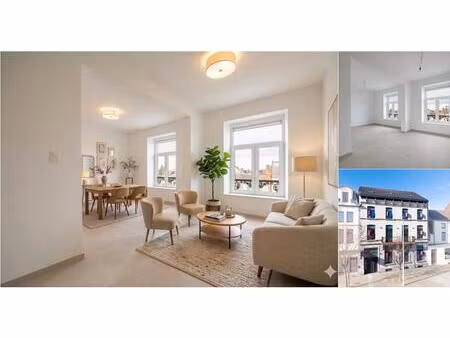appartement à vendre avec jardin et 2 chambres   châtelet (vbe20546)