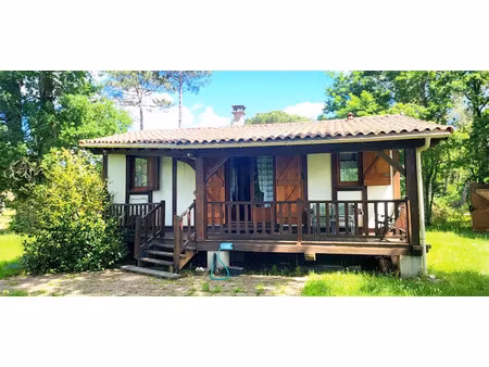 vente chalet 3 pièces 36 m² à escource (40210)  140 000 €
