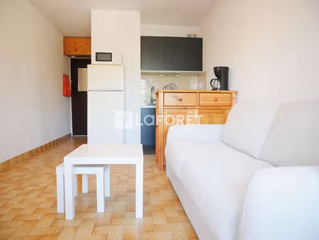 appartement à louer à l'année - studio - port leucate
