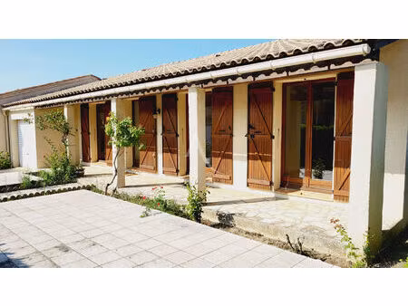 pavillon de plain pied avec jardin et garage