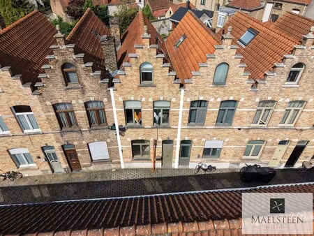 instapklare trapgevelwoning  gelegen in brugge centrum