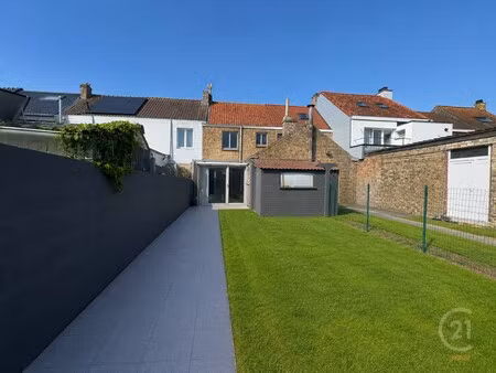 woning met 2 slaapkamers en zongerichte tuin in middelkerke