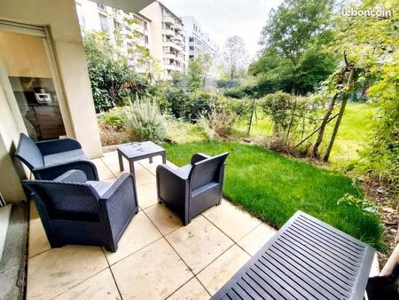 ? t2 50m² - rare à lyon : rez-de-jardin avec potager calme et sécurisé - quartier dauphiné