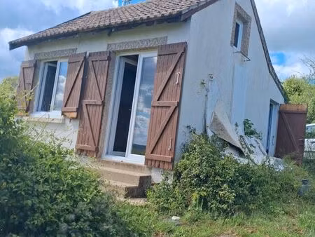 vends cave avec terrain plus maisonnette