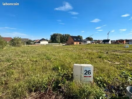 terrain 400 m² arleux