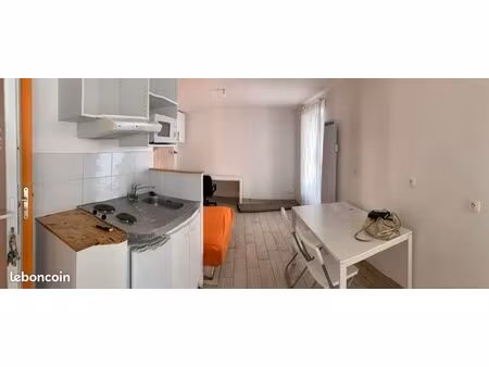 st martin - studio meublé - 24 m2 - disponible