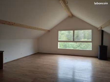 appartement 80m² lumineux  offrant vue sur la nature
