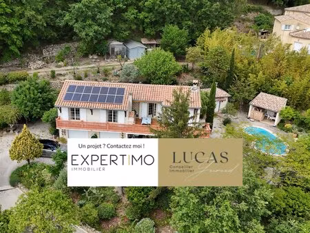 villa d’exception avec piscine + garage de 120m2 et fort potentiel poujols