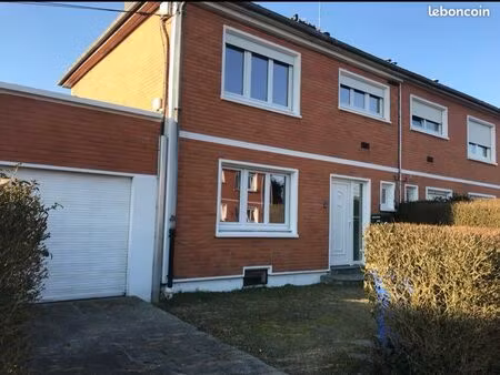 maison 87 m² – 3 chambres – garage et jardin