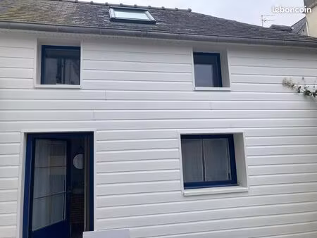 duplex neuf plein centre + cour et jardin