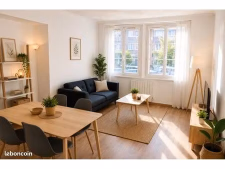 appartement t2 meublé  rénové et lumineux