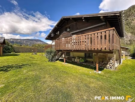 exclusivite uperbe chalet traditionnel aux houches proche chamonix mont blanc