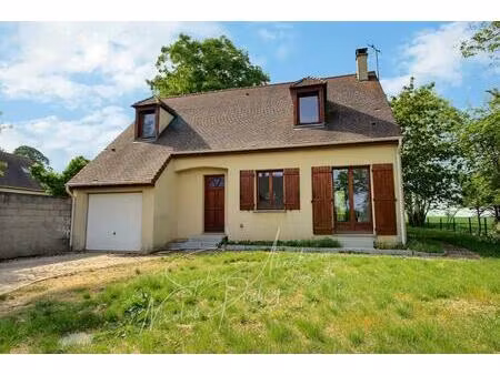 maison individuelle avec garage et jardin arboré