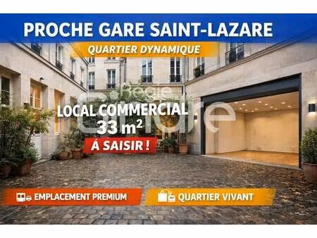 vente local d’activités paris 9e arrondissement 75009 34m²