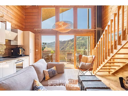 chalet contemporain au panorama contemplatif
