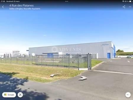 vente entrepôt 1 630 m²
