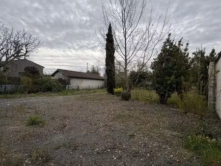 vente terrain à construire 320 m² castelnau-de-médoc (33480)