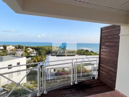 bel appartement duplex t3 meublé  avec splendide vue sur mer