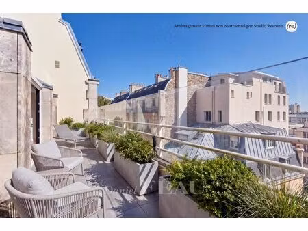 paris xvième - victor hugo - etoile  penthouse  duplex  terrasse