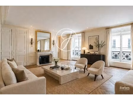 paris 1er - vendôme / rivoli - appartement - 4 pièces - 135 54m² carrez - 3 chambres