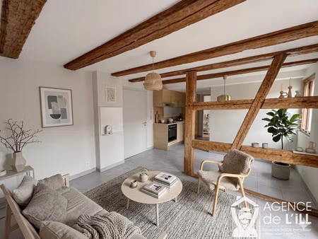selestat : 2 pièces avec balcon
