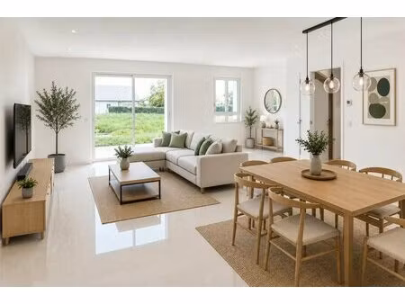 maison neuve de plain-pied à monthelon  100 m²