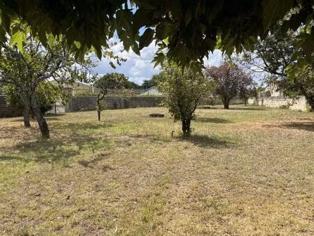 vente terrain à construire 820 m² cissac-médoc (33250)