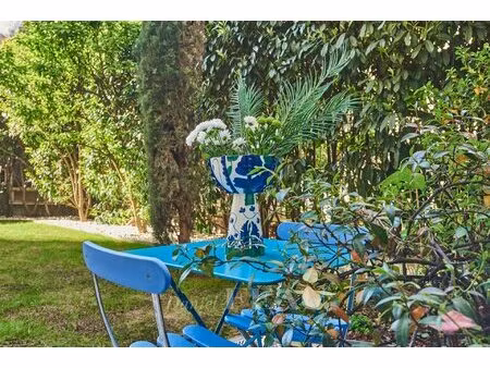 paris xive- alésia - appartement en duplex avec jardin