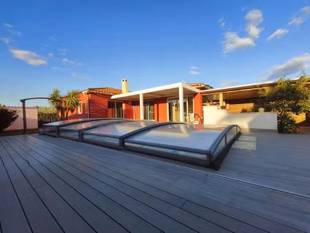à vendre en exclusivite sur la commune de torreilles  magnif