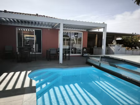 à vendre sur la commune de torreilles  magnifique villa 4 fa