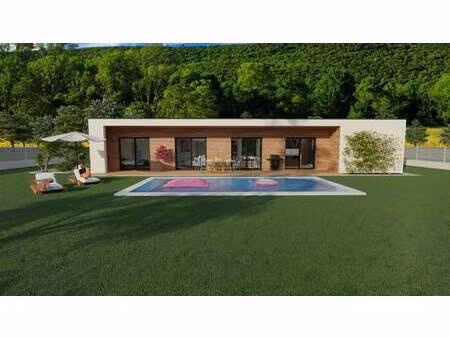 terrain avec maison neuve à vendre