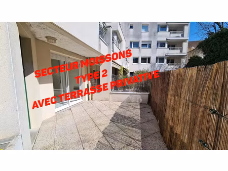vente appartement 2 pièces 53m2 reims 51100 - 190000 € - surface privée