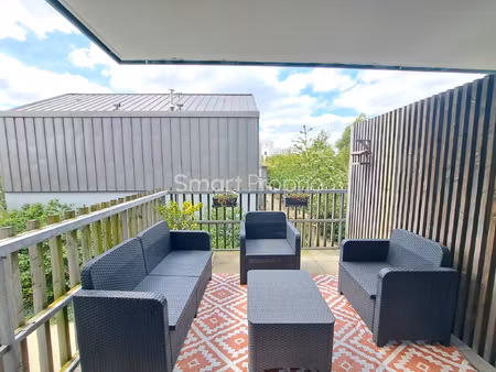 appartement t2 avec terrasse et stationnement sécurisé